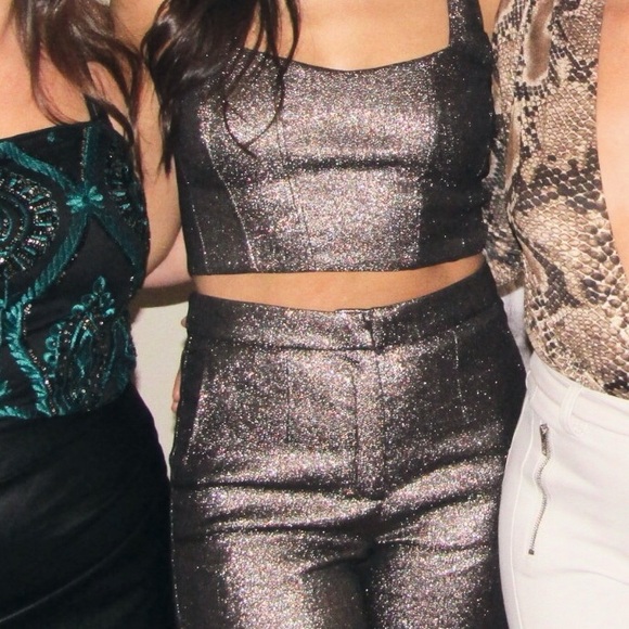 Metallic two piece ✨✨ - Picture 2 of 3